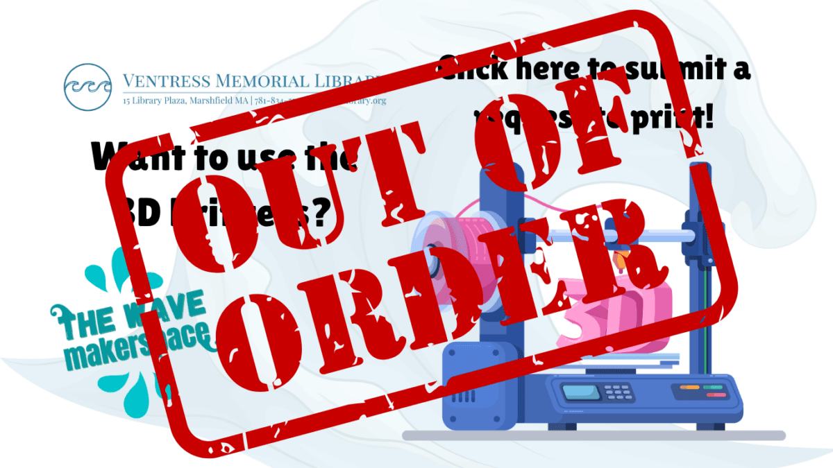 3d printer flyer out of order